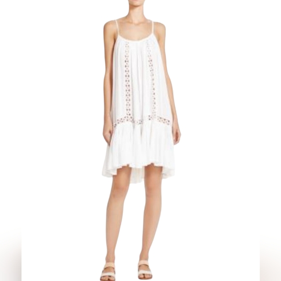 Swimsuits for All Sleeveless Eyelet Swim Dress Size 14\16 - Picture 1 of 12